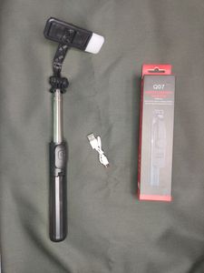 New Tripod Cum Selfie Stick With LED Light And Bluetooth Shutter Button
