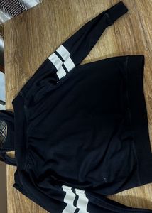 Move With Courage Black Sweatshirt