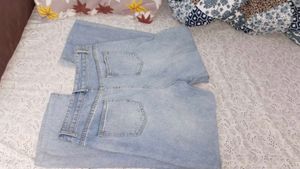 Wide Leg Denim Jeans