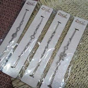 💗Stone Silver Bracelet (One Pcs)💗