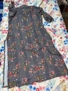Floral Print Kurta