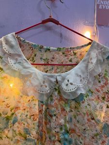 Cute Floral Top