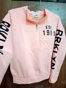 Peach Top with Chain
