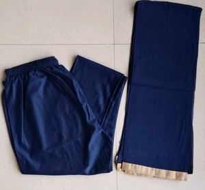 Navy Blue Anarkali Size-XXL