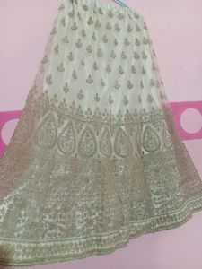 Elegant Embroidered Lehenga Skirt