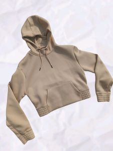 Beige crop hoodie (UNUSED)