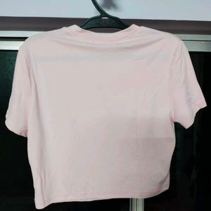 SAVANA Pink Crop Top