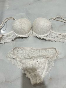 White Lace Lingerie Set