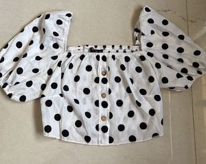 Shein Polka Dot Cute Top 🎀