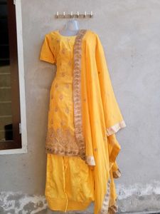 Yellow Salwar Suit