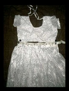Beautiful Stitched Skirt And Blouse For Girls