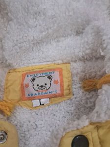 Cute Yellow Kids Jacket