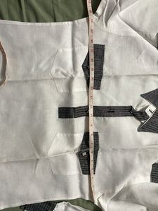 Designer Shirt  With Black Shimmery Material