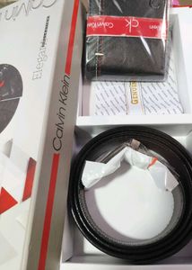 Calvin Klein Belt &amp; Wallet Gift Set