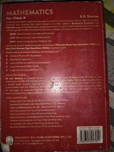 RD SHARMA CLASS 10TH MATHEMATICS