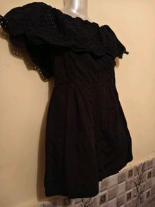 BOGO🎁Buy One Get 1 Free🎁Off-Shoulder Black Rompe