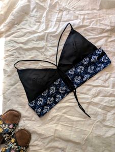 Boho Halter Crop Top💫