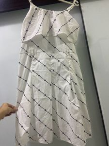 White Printed Sundress