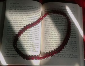 Maroon Beads Necklace