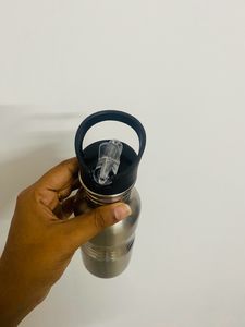 Sipper Lid Steel Water Bottle