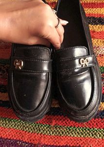 Women Chunky Loafers in Heels