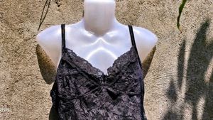 2.6.4 CUTE BLACK VELVET CORSET