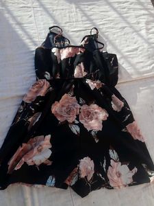 Floral Print Romper