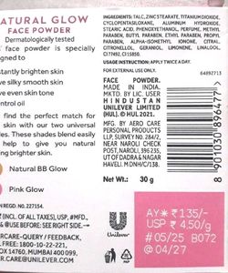 POND&#39;s Natural Glow Matte Powder 30G Pink BB