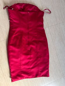 Red Strapless Party Dress DO NOT BARGAIN