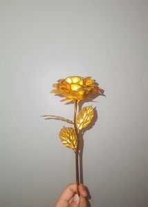 Gold Rose Flower