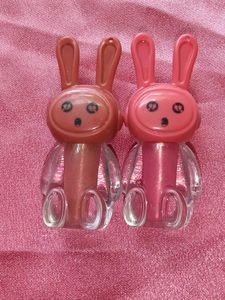 Cute Teddy Lipstick Gloss Combo ....