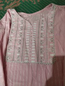 Khadi Cotton Kurta With Pant