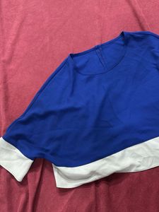 Blue &amp; White T-Shirt