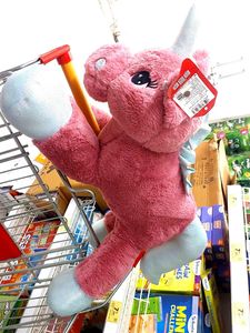 Pink Unicorn Plush Toy