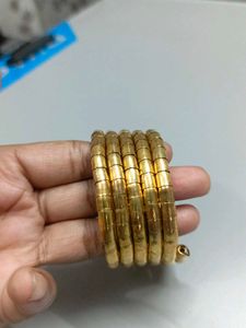 Gold Tone Bangle