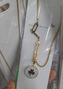 Floral Cameo Necklace