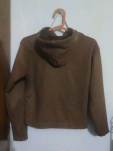 Brown Graphic Hoodie