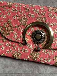 Elegant Embroidered Clutch