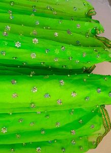 Green heavy Kurta Set like new