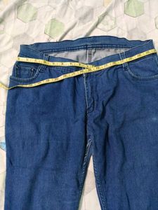 Dark Blue Denim Jeans