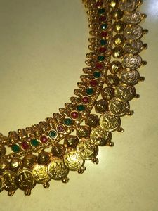 kasula (gold coin) Necklace Set