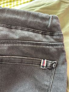 Black Denim Jeggings