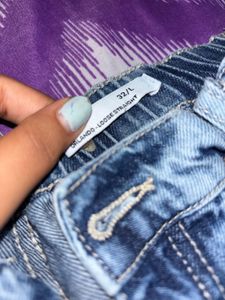 Wide Leg Cargo Jeans