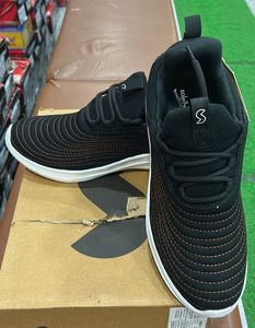 Stylish Black Sneakers