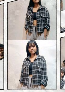 Korean Crop Shirt