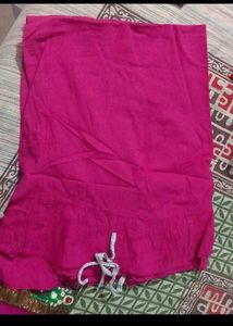 Pink Embroidered Saree