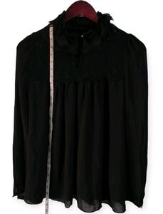 Beauty Mark Black Ruffle Dress Women