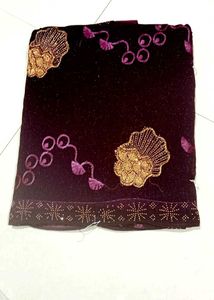 Elegant Maroon Saree