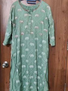 Unused Mint Green Wide Leg Pants