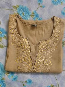 Elegant Embroidered Kurta